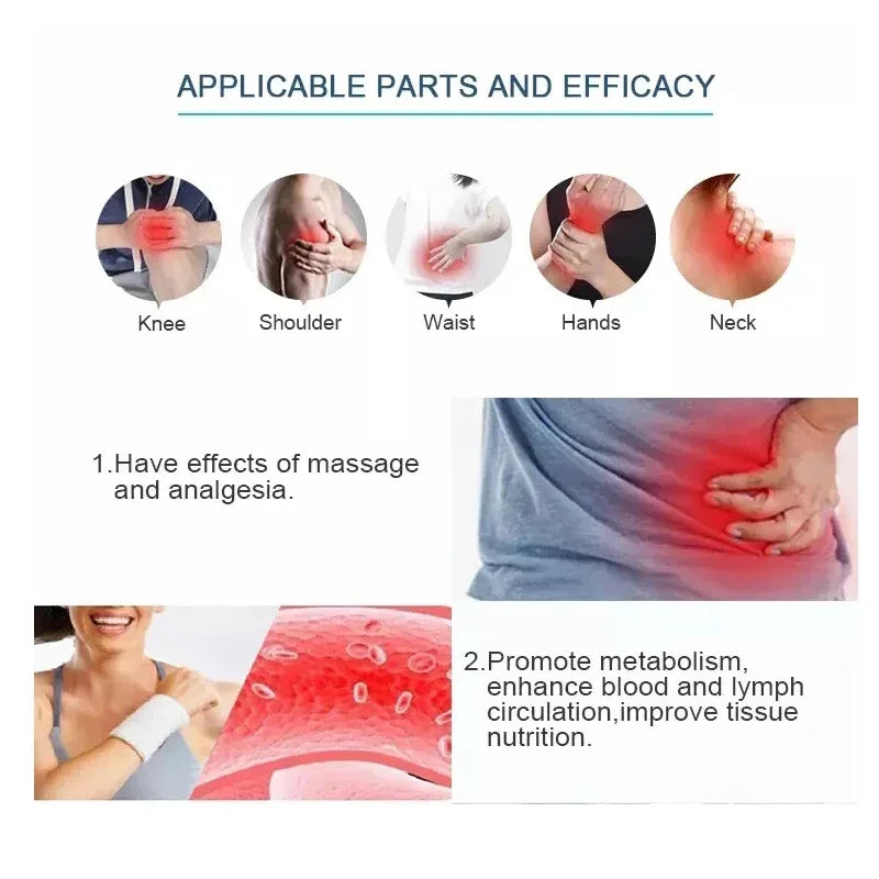 Ultraschall-Physiotherapie-Massagegerät für Muskel-und Gelenkschmerzlinderung 